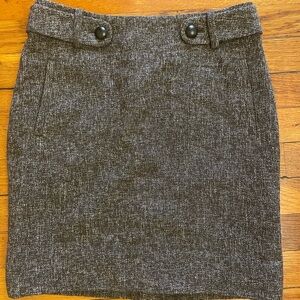 Banana Republic Brown/Gray Pencil Skirt